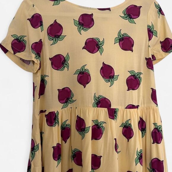 ModCloth “Beet It” Veggie Print Babydoll Dress – Whimsical Cottagecore small - Picture 7 of 8